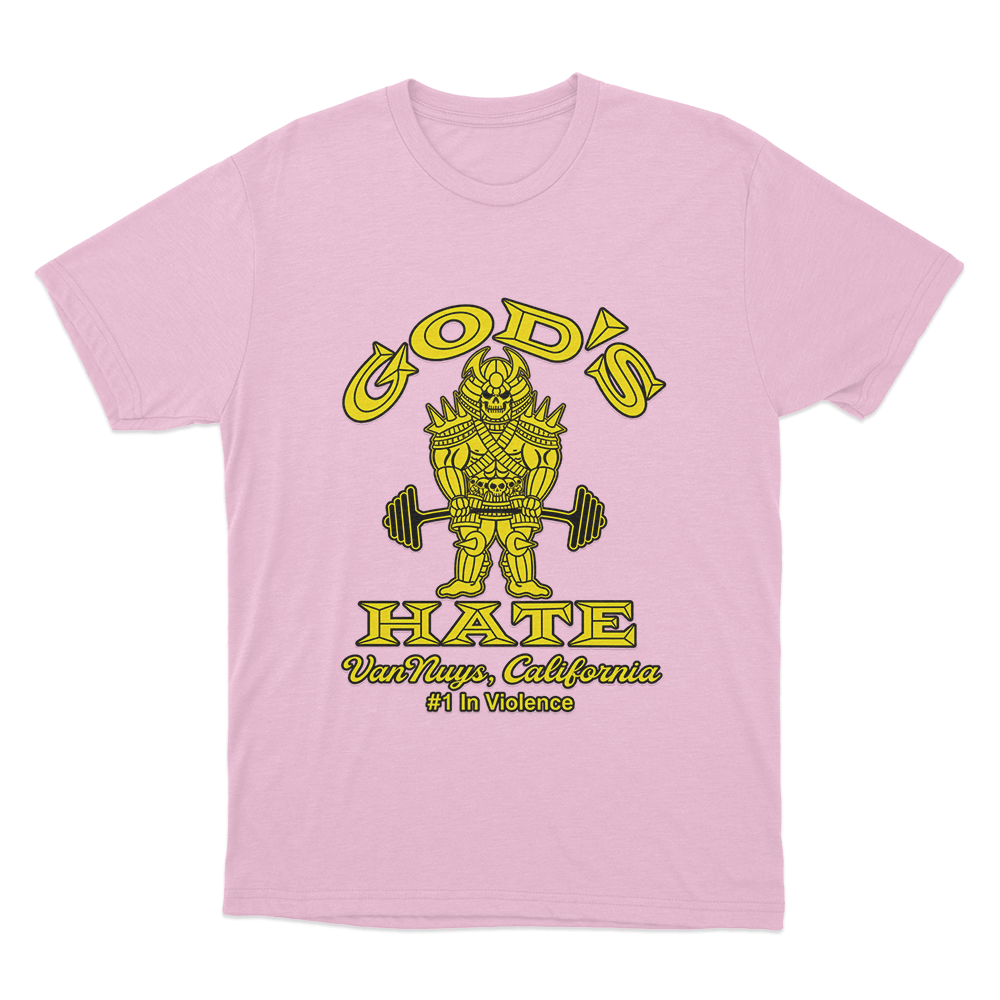 God's Hate Gold's Unisex T Shirt Pink Gods Hate Golds Unisex T Shirt Pink