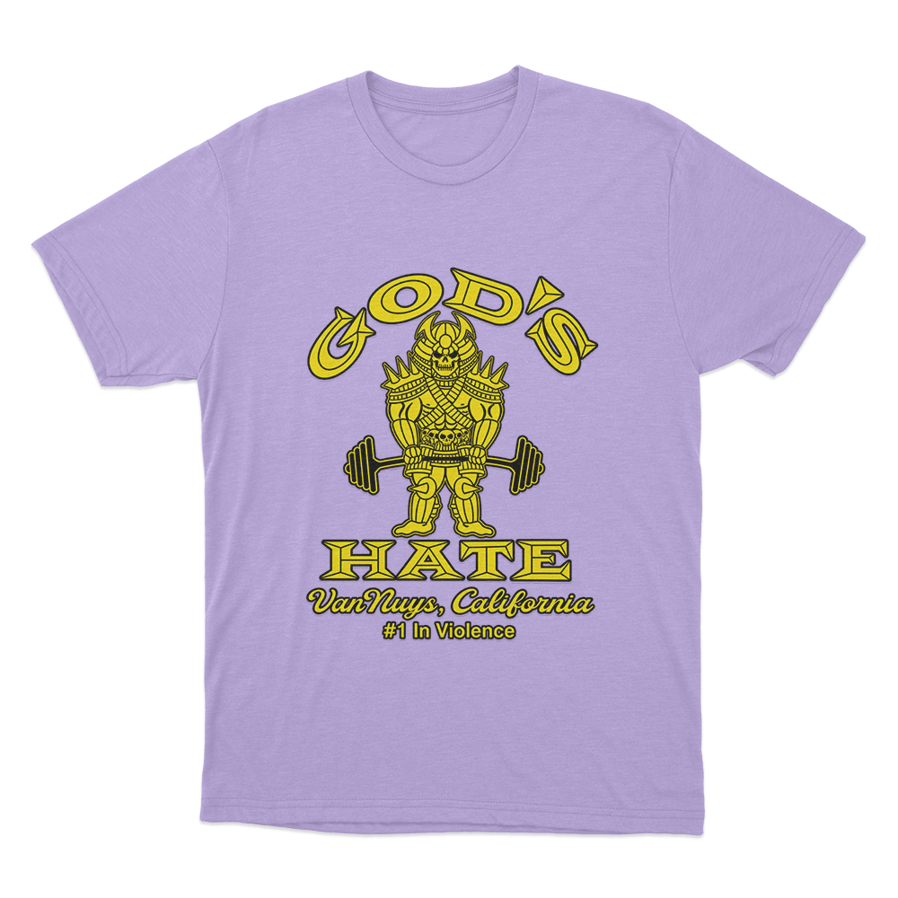 God's Hate Gold's Unisex T Shirt Purple Gods Hate Golds Unisex T Shirt Purple